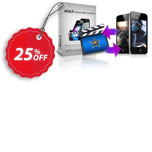 MACX iPhone Video Converter Coupon, discount MacX iPhone Video Converter excellent sales code 2024. Promotion: excellent sales code of MacX iPhone Video Converter 2024