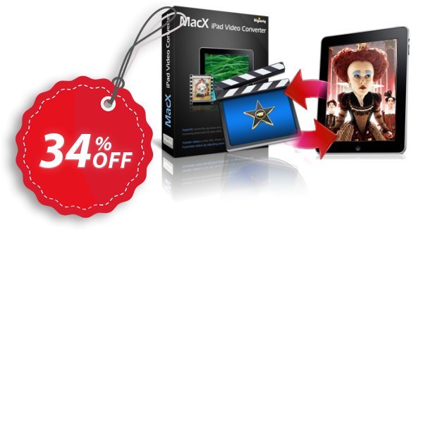 MACX iPad Video Converter Coupon, discount MacX iPad Video Converter marvelous deals code 2025. Promotion: marvelous deals code of MacX iPad Video Converter 2024