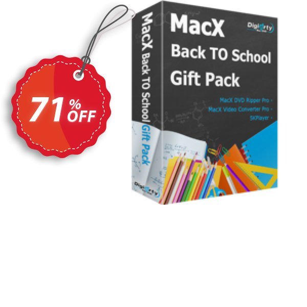 MACX Back-to-School Gift Pack Coupon, discount Special Pack - 2025 Back to School. Promotion: Big deals code of MacX Back-to-School Gift Pack 2024