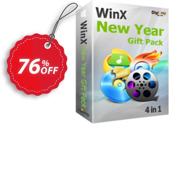 WinX New Year Special Gift Pack Coupon, discount 76% OFF WinX New Year Special Gift Pack, verified. Promotion: Exclusive promo code of WinX New Year Special Gift Pack, tested & approved