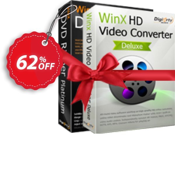 WinX DVD Video Converter Pack Coupon, discount WinX DVD Video Converter Pack for 1 PC (Exclusive Deal) imposing offer code 2025. Promotion: imposing offer code of WinX DVD Video Converter Pack for 1 PC (Exclusive Deal) 2024