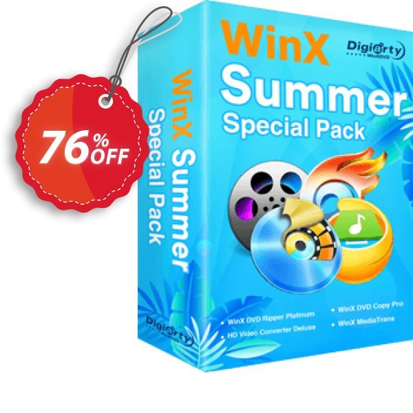 WinX Anniversary Special Pack for MAC Coupon, discount 76% OFF  WinX Anniversary Special Pack for Mac, verified. Promotion: Exclusive promo code of  WinX Anniversary Special Pack for Mac, tested & approved