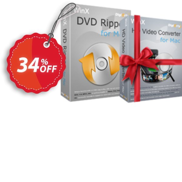 WinX DVD Ripper for MAC Lifetime, Gift: Video Converter  Coupon, discount 50% OFF WinX DVD Ripper for Mac Lifetime, verified. Promotion: Exclusive promo code of WinX DVD Ripper for Mac Lifetime, tested & approved