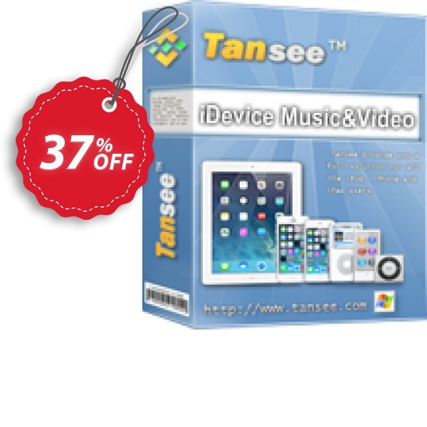 Tansee iOS Music & Video Transfer Coupon, discount Tansee discount codes 13181. Promotion: 13181-3