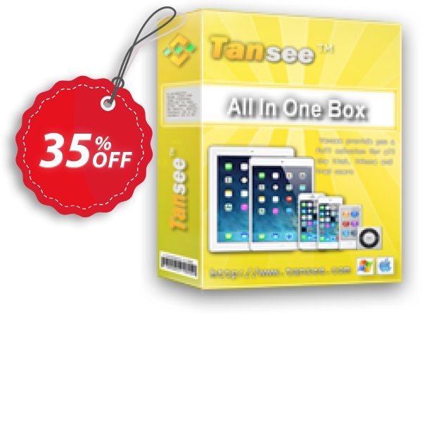 Tansee All in One Box - 3 years Coupon, discount Tansee discount codes 13181. Promotion: 13181-3