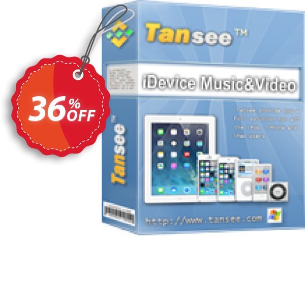 Tansee iOS Music & Video Transfer - Yearly Coupon, discount Tansee discount codes 13181. Promotion: Tansee discount coupon (13181)