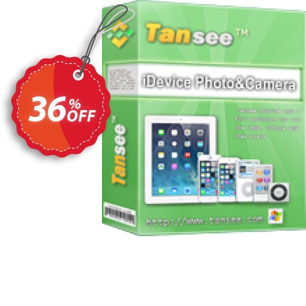Tansee iOS Photo & Camera Transfer - Yearly Coupon, discount Tansee discount codes 13181. Promotion: Tansee discount coupon (13181)