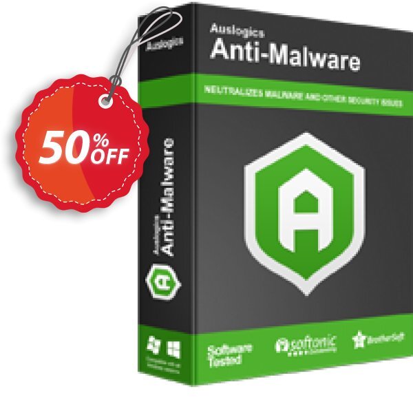 Auslogics Anti-Malware Coupon, discount 50% OFF Auslogics Anti-Malware, verified. Promotion: Amazing discounts code of Auslogics Anti-Malware, tested & approved