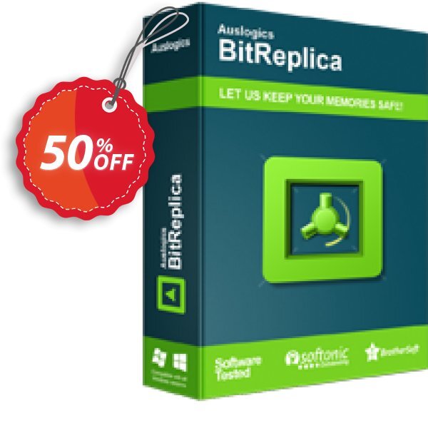 Auslogics BitReplica Coupon, discount 50% OFF Auslogics BitReplica, verified. Promotion: Amazing discounts code of Auslogics BitReplica, tested & approved