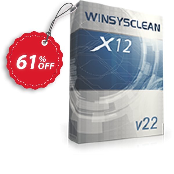 WinSysClean X12 PRO Coupon, discount 59% OFF WinSysClean X12 PRO, verified. Promotion: Super offer code of WinSysClean X12 PRO, tested & approved