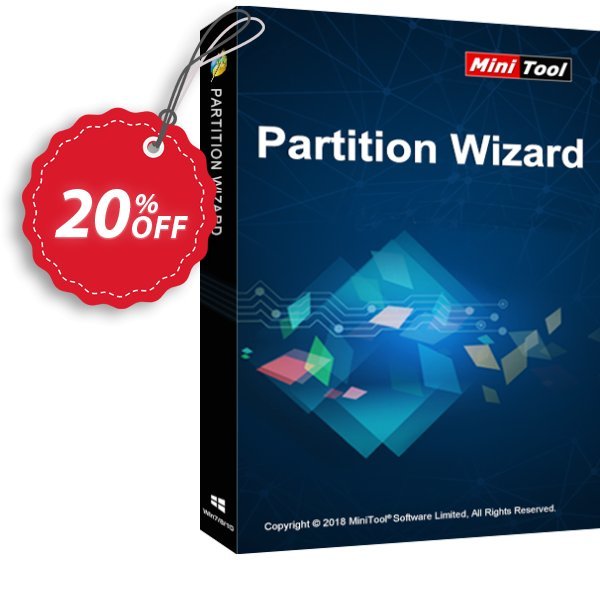 MiniTool Partition Wizard Server, Lifetime upgrade  Coupon, discount 20% off. Promotion: 