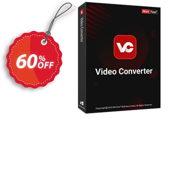 MiniTool Video Converter 12-month Coupon, discount 60% OFF MiniTool Video Converter, verified. Promotion: Formidable discount code of MiniTool Video Converter, tested & approved