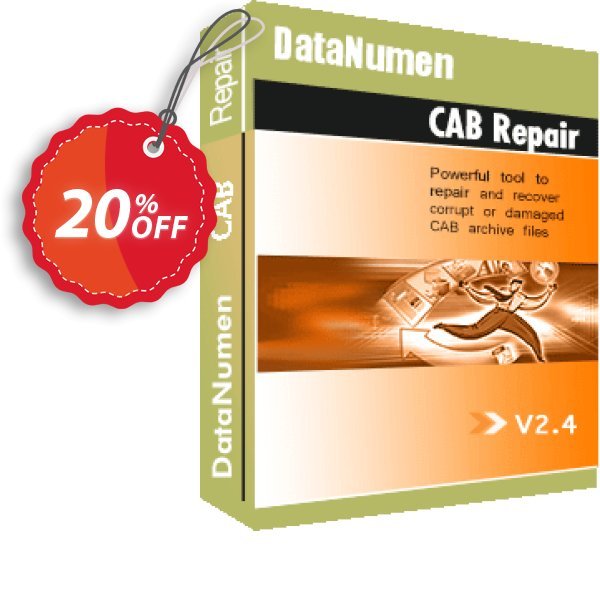 DataNumen CAB Repair Coupon, discount Education Coupon. Promotion: Coupon for educational and non-profit organizations