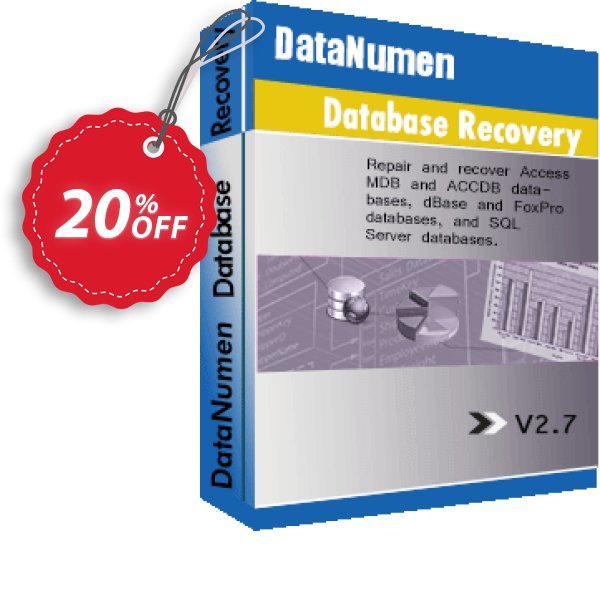 DataNumen Database Recovery Coupon, discount Education Coupon. Promotion: Coupon for educational and non-profit organizations