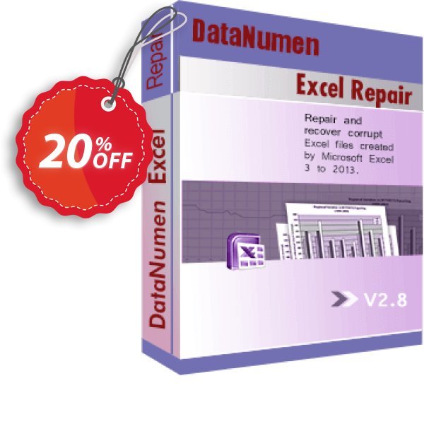 DataNumen Excel Repair Coupon, discount Education Coupon. Promotion: Coupon for educational and non-profit organizations