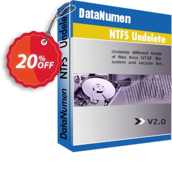 DataNumen NTFS Undelete Coupon, discount Education Coupon. Promotion: Coupon for educational and non-profit organizations