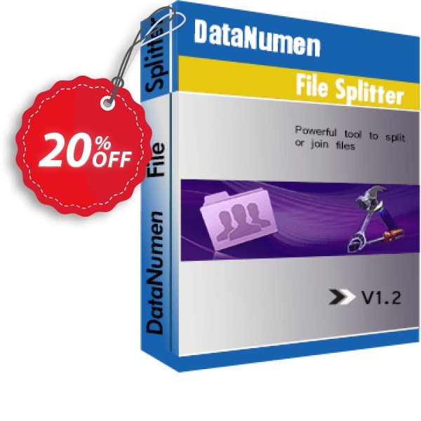 DataNumen File Splitter Coupon, discount 20% OFF DataNumen File Splitter, verified. Promotion: Amazing promo code of DataNumen File Splitter, tested & approved