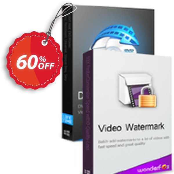 WonderFox Video Watermark + WonderFox DVD Video Converter Coupon, discount WonderFox Video Watermark + WonderFox DVD Video Converter Family Pack marvelous sales code 2024. Promotion: marvelous sales code of WonderFox Video Watermark + WonderFox DVD Video Converter Family Pack 2024