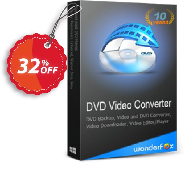 WonderFox DVD Video Converter Coupon, discount 30% OFF WonderFox DVD Video Converter, verified. Promotion: Best promotions code of WonderFox DVD Video Converter, tested & approved