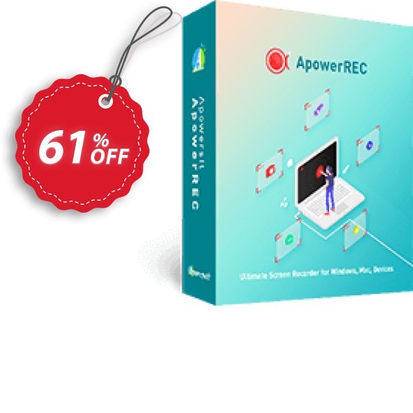 Apowersoft Screen Recorder Pro Yearly Plan Coupon, discount Apowersoft Screen Recorder Pro Personal License (Yearly Subscription) staggering offer code 2024. Promotion: Apower soft (17943)