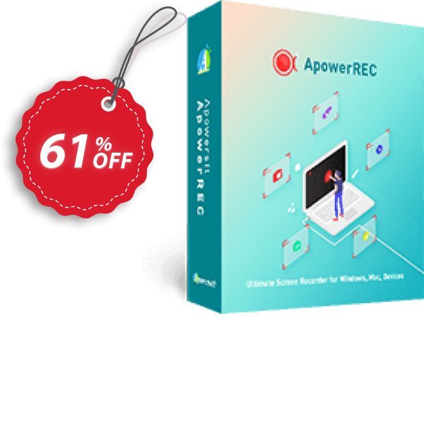 Apowersoft Screen Recorder Pro Yearly Plan Coupon, discount Apowersoft Screen Recorder Pro Personal License (Yearly Subscription) staggering offer code 2025. Promotion: Apower soft (17943)