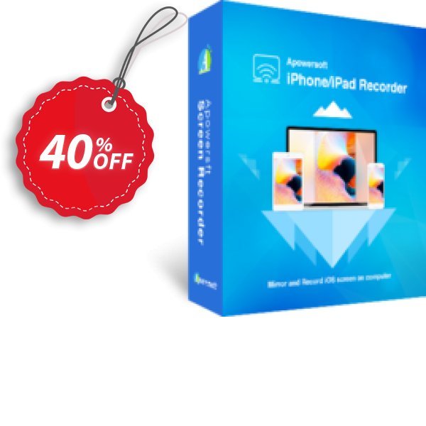 Apowersoft iPhone/iPad Recorder Family Plan, Lifetime  Coupon, discount Apowersoft iPhone/iPad Recorder Family License (Lifetime) Staggering promotions code 2024. Promotion: Staggering promotions code of Apowersoft iPhone/iPad Recorder Family License (Lifetime) 2024