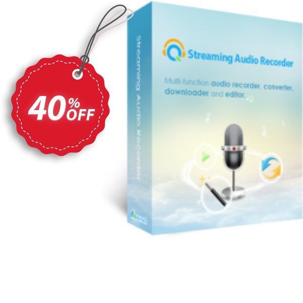 Streaming Audio Recorder Commercial Plan, Lifetime Subscription  Coupon, discount Streaming Audio Recorder Commercial License (Lifetime Subscription) Special sales code 2024. Promotion: Special sales code of Streaming Audio Recorder Commercial License (Lifetime Subscription) 2024