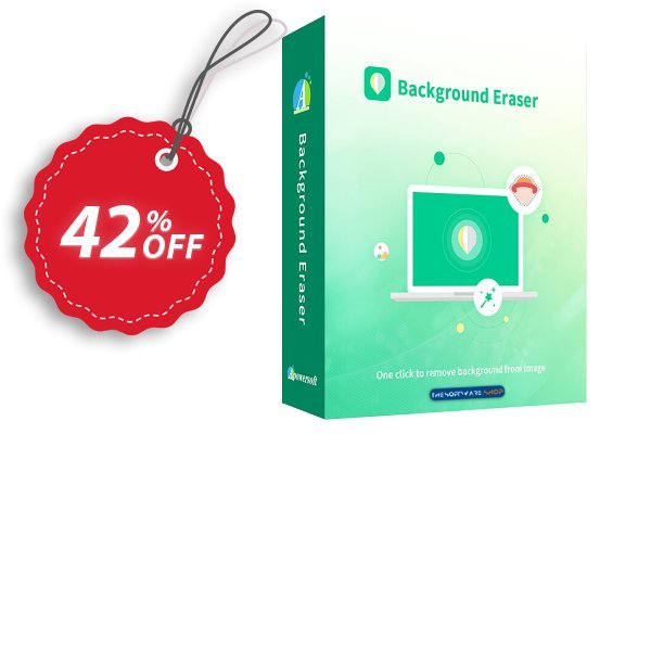 Apowersoft Background Eraser Personal Plan, 100 Pages  Coupon, discount Apowersoft Background Eraser Personal License (100 Pages) Stunning discount code 2024. Promotion: Stunning discount code of Apowersoft Background Eraser Personal License (100 Pages) 2024