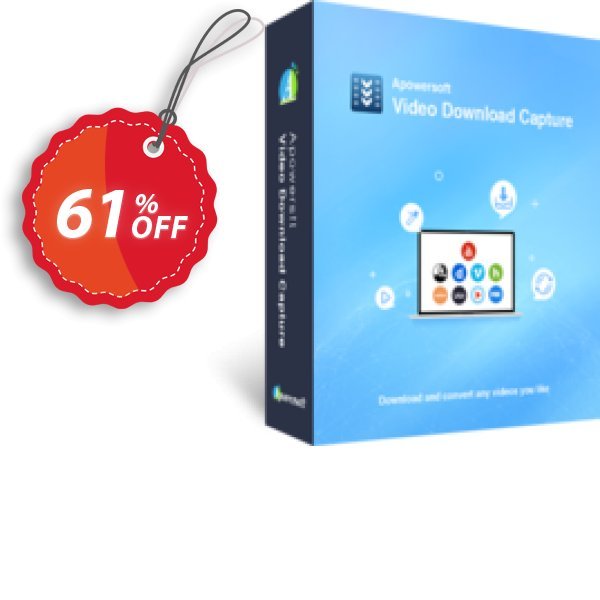 Apowersoft Video Download Capture Yearly Plan Coupon, discount Video Download Capture Personal License (Yearly Subscription) wonderful promotions code 2024. Promotion: wonderful promotions code of Video Download Capture Personal License (Yearly Subscription) 2024
