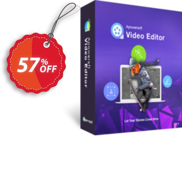 ApowerEdit Business Lifetime Coupon, discount ApowerEdit Commercial License (Lifetime Subscription) awful offer code 2025. Promotion: marvelous sales code of ApowerEdit Commercial License (Lifetime Subscription) 2024