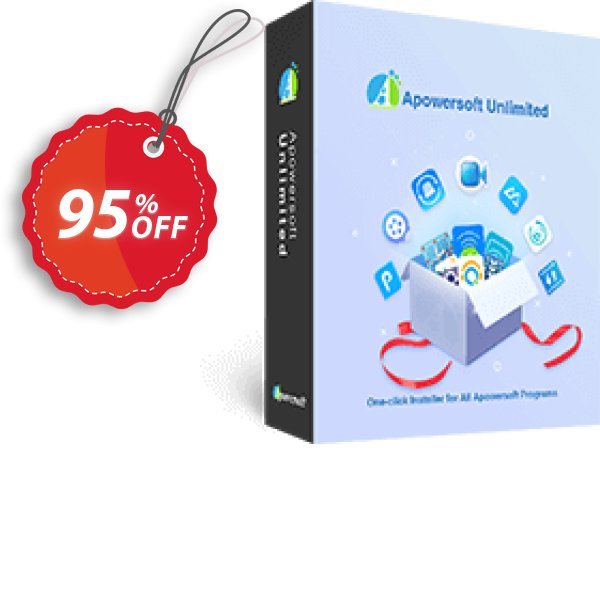 Apowersoft Unlimited Yearly Coupon, discount Apowersoft Unlimited Personal License (Yearly Subscription) formidable offer code 2025. Promotion: impressive deals code of Apowersoft Unlimited Personal License (Yearly Subscription) 2024