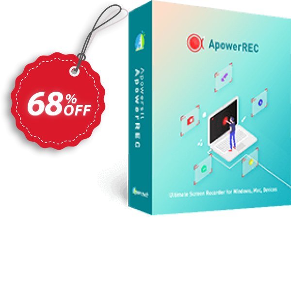 ApowerREC Lifetime Coupon, discount ApowerREC Personal License (Lifetime Subscription) stirring offer code 2024. Promotion: staggering sales code of ApowerREC Personal License (Lifetime Subscription) 2024