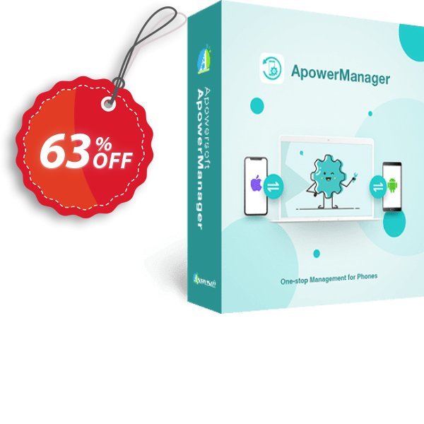 ApowerManager Business Lifetime Plan Coupon, discount ApowerManager Commercial License (Lifetime Subscription) amazing discount code 2024. Promotion: awful deals code of ApowerManager Commercial License (Lifetime Subscription) 2024