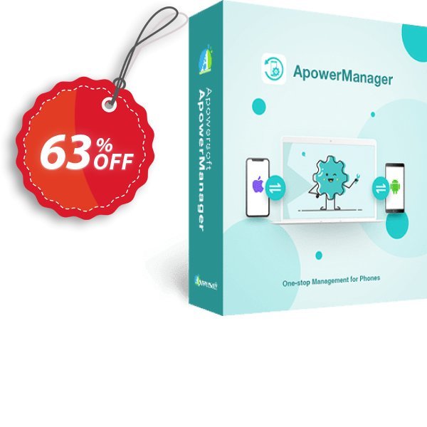 ApowerManager Business Lifetime Plan Coupon, discount ApowerManager Commercial License (Lifetime Subscription) amazing discount code 2025. Promotion: awful deals code of ApowerManager Commercial License (Lifetime Subscription) 2024