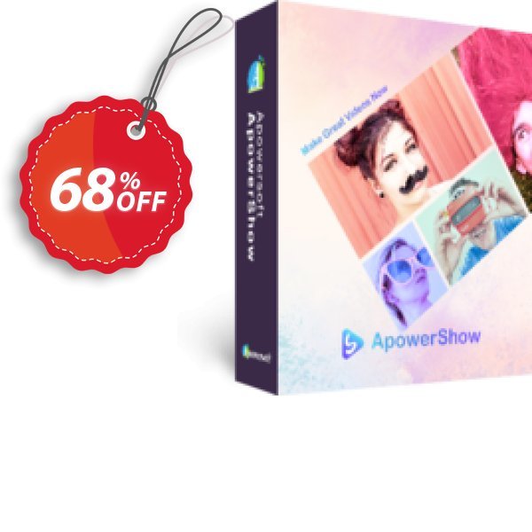 ApowerShow Lifetime Coupon, discount ApowerShow Personal License (Lifetime Subscription) big discounts code 2025. Promotion: best promo code of ApowerShow Personal License (Lifetime Subscription) 2024