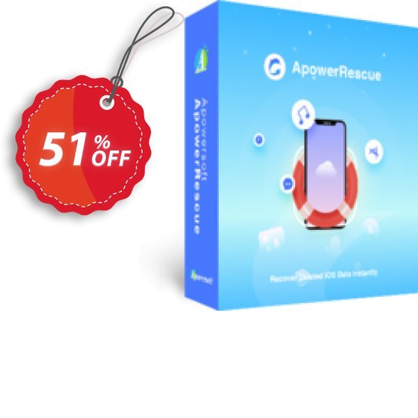 ApowerRescue Lifetime Coupon, discount ApowerRescue Personal License (Lifetime Subscription) best deals code 2024. Promotion: super sales code of ApowerRescue Personal License (Lifetime Subscription) 2024