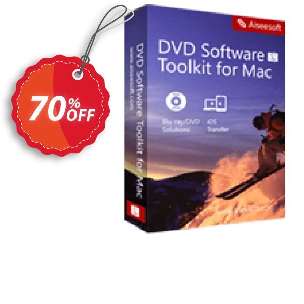Aiseesoft DVD Software Toolkit for MAC Coupon, discount 50% OFF Aiseesoft DVD Software Toolkit for Mac 2025. Promotion: Fearsome deals code of Aiseesoft DVD Software Toolkit for Mac, tested in {{MONTH}}