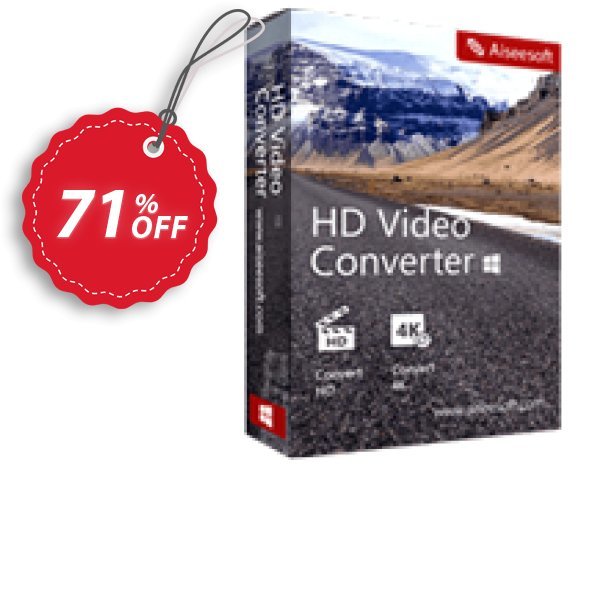 Aiseesoft HD Video Converter Coupon, discount Aiseesoft HD Video Converter excellent promotions code 2024. Promotion: 40% Off for All Products of Aiseesoft