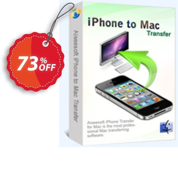 Aiseesoft iPhone to MAC Transfer Coupon, discount 40% Aiseesoft. Promotion: 