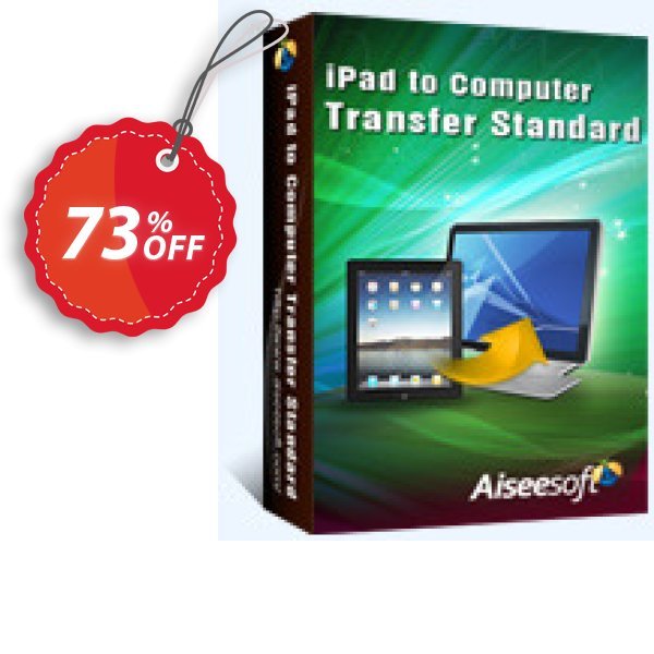 Aiseesoft iPad to Computer Transfer Coupon, discount 40% Aiseesoft. Promotion: