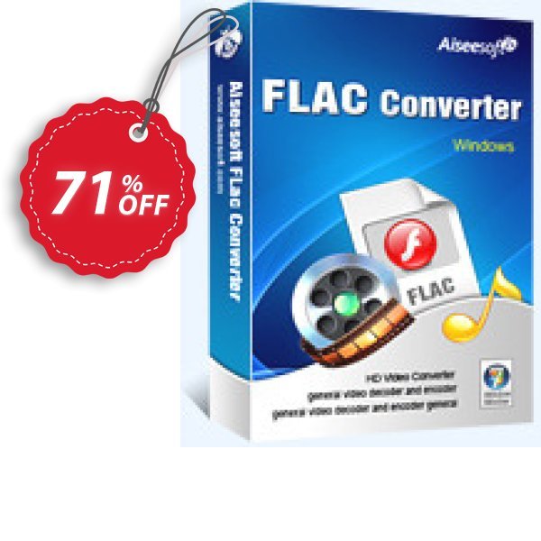 Aiseesoft FLAC Converter Coupon, discount Aiseesoft FLAC Converter amazing promo code 2024. Promotion: 40% Off for All Products of Aiseesoft