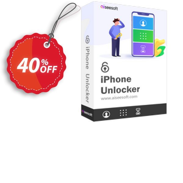 Aiseesoft iPhone Unlocker for MAC Coupon, discount Aiseesoft iPhone Unlocker for Mac - 1 Year/6 iOS Devices Special promo code 2024. Promotion: Special promo code of Aiseesoft iPhone Unlocker for Mac - 1 Year/6 iOS Devices 2024