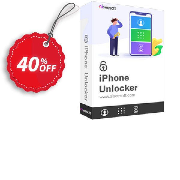 Aiseesoft iPhone Unlocker for MAC, Lifetime  Coupon, discount Aiseesoft iPhone Unlocker for Mac - Lifetime/6 iOS Devices Best discounts code 2024. Promotion: Best discounts code of Aiseesoft iPhone Unlocker for Mac - Lifetime/6 iOS Devices 2024