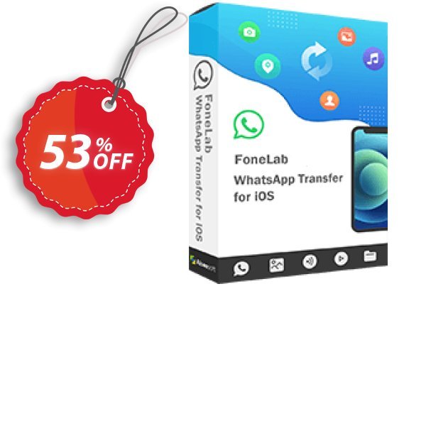 MAC FoneLab - Whatsapp Transfer for iOS Coupon, discount Back to School Contest Discount. Promotion: Stunning sales code of Mac FoneLab - WhatsApp Transfer for iOS 2024