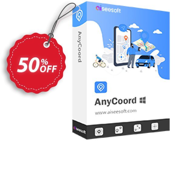 Aiseesoft AnyCoord - Monthly Coupon, discount Aiseesoft AnyCoord - 1 Month Stirring deals code 2024. Promotion: Stirring deals code of Aiseesoft AnyCoord - 1 Month 2024
