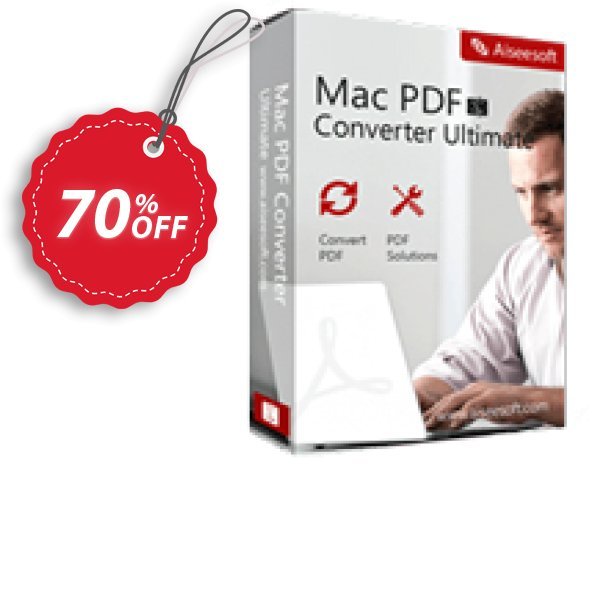 Aiseesoft MAC PDF Converter Ultimate Coupon, discount 50% OFF Aiseesoft Mac PDF Converter Ultimate 2024. Promotion: Fearsome deals code of Aiseesoft Mac PDF Converter Ultimate, tested in {{MONTH}}