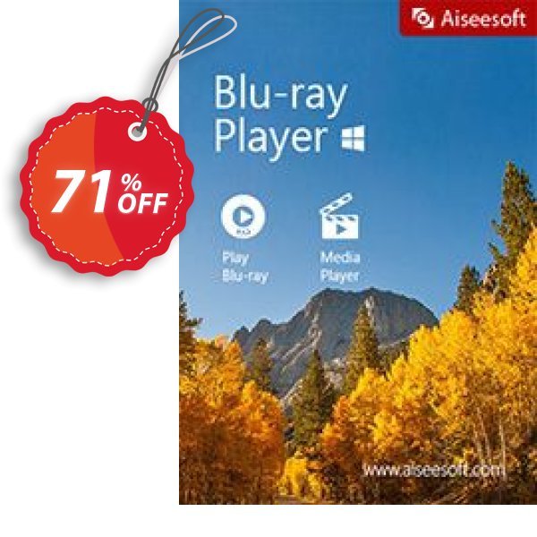 Aiseesoft Blu-ray Player Coupon, discount Aiseesoft Blu-ray Player wondrous discount code 2024. Promotion: 40% Off for All Products of Aiseesoft