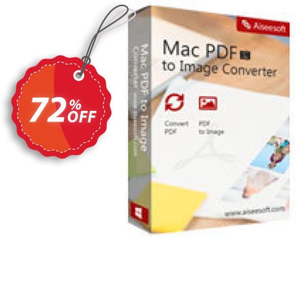 Aiseesoft MAC PDF to Image Converter Coupon, discount 40% Aiseesoft. Promotion: 40% Off for All Products of Aiseesoft