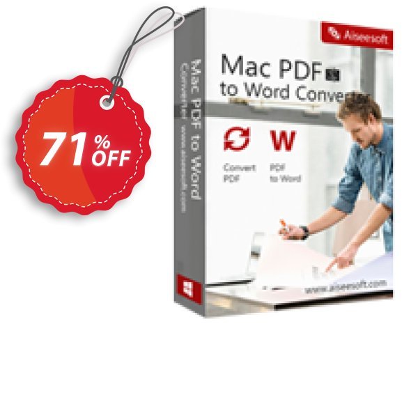 Aiseesoft MAC PDF to Word Converter