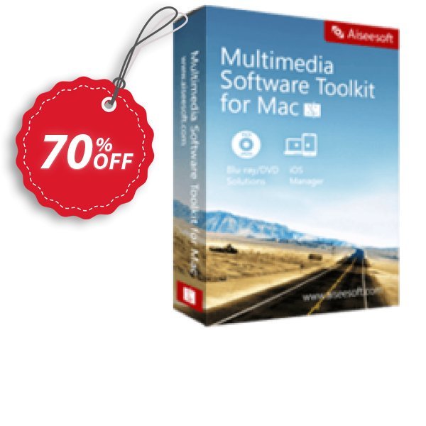Aiseesoft MAC Multimedia Software Toolkit Coupon, discount 50% OFF Aiseesoft Mac Multimedia Software Toolkit 2025. Promotion: Fearsome deals code of Aiseesoft Mac Multimedia Software Toolkit, tested in {{MONTH}}